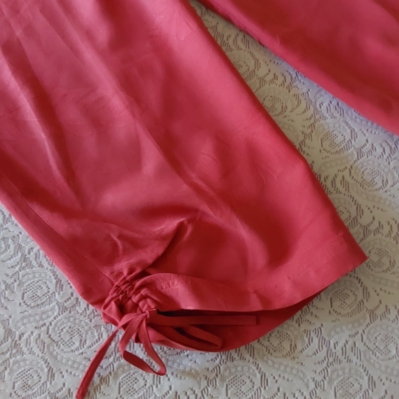 🌺 NWT Banana Bay 2 Piece Silk Shirt/Pants Set - Picture 14 of 16